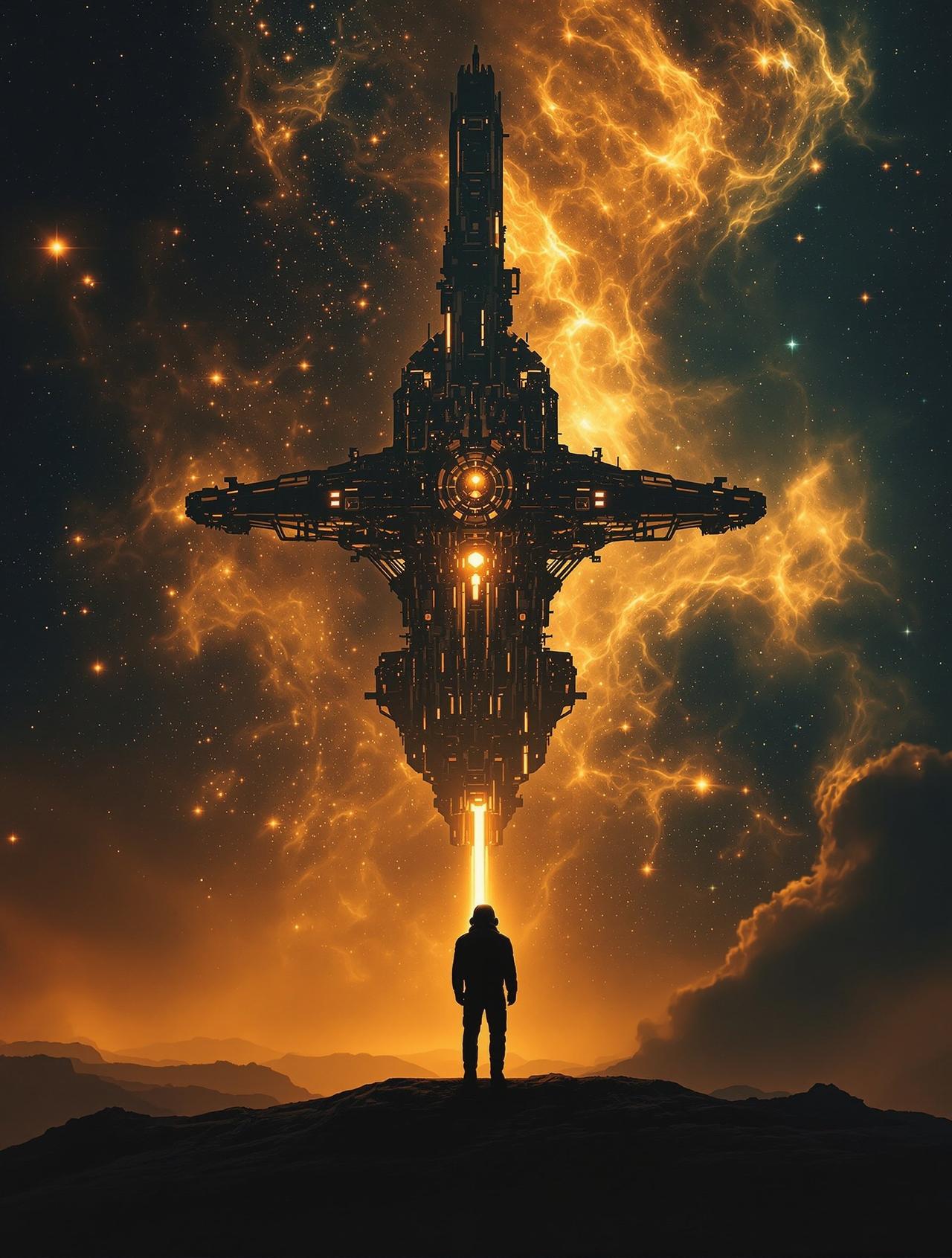 6v电影热映影片《星际港湾》海报